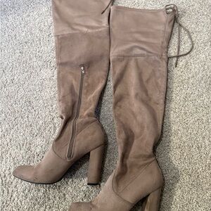 a new day Taupe Over-the-Knee Boots